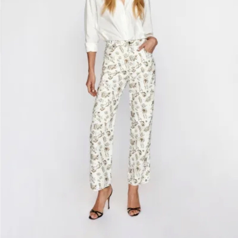 Reformation cowboy high rise straight jeans - viva Las Vegas